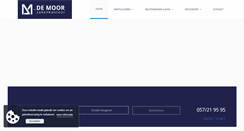 Desktop Screenshot of nvdemoor.be